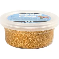 Creativ Company Modelliermasse Foam Clay Metallic 35 g Gold - Packungsgrösse: 35 g - Set: Nein - Anwender: Kinder - Hobbyanwender - Detailfarbe: Gold - Modelliermasse Art: Modelliermasse - Trocknung: Lufttrocknend