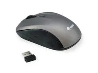 Equip Reisemaus Wireless USB-A LR schwarz