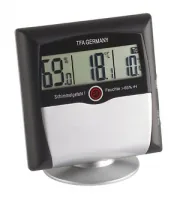 TFA Dostmann Thermo-/Hygrometer digital - Anwendungsbereich: Haus - Temperatur-/Feuchtemessung - Typ: Thermo-/Hygrometer - Detailfarbe: Grau