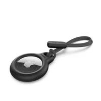 Belkin Secure Holder mit Schlaufe für Apple AirTag Schwarz - Zubehörtyp Mobiltelefone: Key Finder-Hülle - Detailfarbe: Schwarz