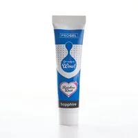Rainbow Dust ProGel Lebensmittelfarbe Saphire Blau 25 g - Nachhaltigkeit: Nicht angegeben - Packungsgrösse: 25 g - Detailfarbe: Saphirblau - Fairtrade: Nein - Eigenschaft: Flüssig