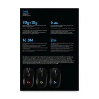 Logitech Maus G403 Hero - Schwarz
