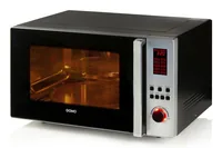 Domo DO24201C Nero, Grigio Microonde combinato Superficie piana 42 L 1000 W