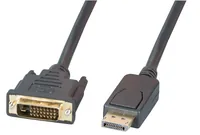 EFB DisplayPortDVI Kabel Stecker AStecker A 3m schwarz