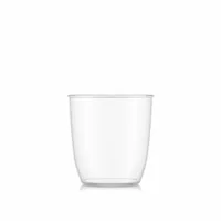 Bodum Outdoor-Becher Kvadrant 200 ml, Transparent, 4 Stück - Produkttyp: Becher - Material: Kunststoff - Biologisch abbaubar: Nein - Nachhaltigkeit: Nicht angegeben - Set: Ja - Zusammenklappbar: Nein