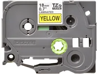 PTOUCH Band, laminiert schwarz/gelb TZe-641 PT-2450DX 18 mm