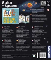 Kosmos Experimentierkasten Sonnensystem - Altersempfehlung ab: 8 Jahren - Fachbereich: Astronomie - Sprache: Multilingual - Italienisch - Französisch - Holländisch - Englisch - Deutsch - Spanisch