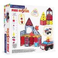Magna-Tiles Fire Rescue 27 Teile - Altersempfehlung ab: 3 Jahren - Material: Kunststoff - Anzahl Teile: 27 Teile