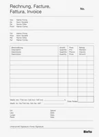 BIELLA Rechnung COPY-BLOC D/F A5 51352500U selbstdurchschreib. 50x2 Blatt