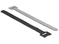 Delock Klett-Kabelbinder L 200 mm x B 12 mm 10 Stück schwarz