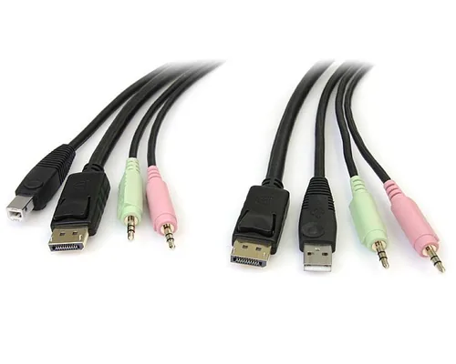 USB DISPLAYPORT KVM CABLE .