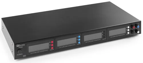 Power Dynamics Funksystem PD504H - Anschlüsse: 6.3 mm Klinke - XLR - Betriebsart: Netzbetrieb - Frequenzbereich: Siehe Handbuch - Signalverarbeitung: Digital - Wandlerprinzip: Dynamisch - Richtcharakteristik: Niere