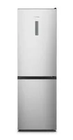 Hisense RB390N4BCC Libera installazione 304 L Grigio, Acciaio inox