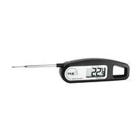 TFA Dostmann Einstichthermometer THERMO JACK, Schwarz - Typ: Thermometer - Anwendungsbereich: Temperaturmessung - Kabelgebunden: Nein - Displaytyp: Digital - App kompatibel: Nein