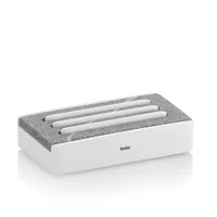 Kela 23691 soap dish White