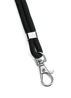 DURABLE Textilband rPET mit Karabiner 10 Stück, Schwarz - Detailfarbe: Schwarz - Funktionen Ausweishalter: Textilband