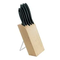 Fiskars 1023782 knife block Slot knife block Wood