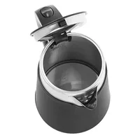 Adler AD 1372B electric kettle 0.6 L 800 W Black, Metallic