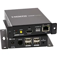 InLine 64601 KVM extender Sender und Empfänger