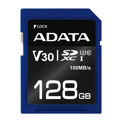 Premier Pro 128 GB SDXC (UHS-I U3, Class 10, V30)