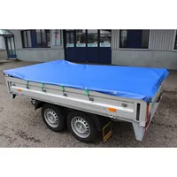 Zurrfix Abdeckplane 2,5 x 2,5 m 650 g/m2 - Tiefe: 2.5 m - Breite: 2.5 m - Detailfarbe: Blau - Form: Eckig