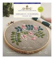 DMC Stickset Indigo - Detailfarbe: Hellgrün - Dunkelgrün - Produktart: Sticknadel - Stickgarn
