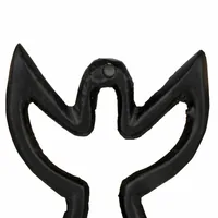 EGLO Weihnachtsschmuck Baliguian Engel, Schwarz - Verpackungseinheit: 1 Stück - Detailfarbe: Schwarz - Produkttyp: Aufhänger - Detailmaterial: Aluminium - Grundmaterial: Metall