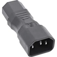 InLine Netzadapter IEC 60320 C14 / C13 - 3pol. Kaltgeräte