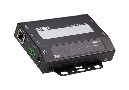 Aten RS-232-Extender SN3002P 2-Port Secure Device mit PoE - Weitere Anschlüsse: RS-232 - Set: Nein - Reichweite: 0 m - Extender Typ: Ethernet Extender - Videoanschlüsse: Keiner - Einsatzzweck Extender: RS-232