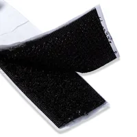 Prym Klettbandverschluss 60 cm, selbstklebend, Schwarz - Breite: 20 mm - Länge: 1.2 m - Ausstattung Kabelmanagement: Selbstklebend - Produkttyp: Verschluss - Verpackungseinheit: 1 Stück - Material: Polyamid (PA)