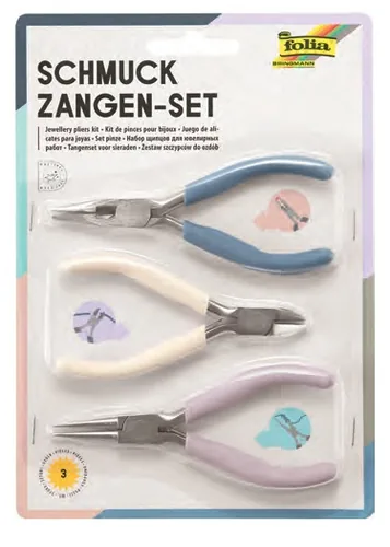 FOLIA Schmuck-Zangen Set 23005