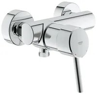GROHE Duscharmatur Concetto 1/2, Chrom - Material: Messing - Anschlussmass: 1/2 - Ausführung: Einhebelmischer - Produktfamilie: Concetto