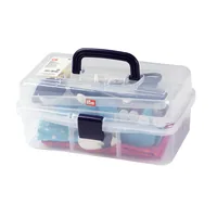 Prym 612725 sewing & yarn supplies storage Sewing box Transparent Plastic