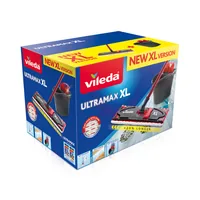 Vileda Ultramax XL Box mop Dry&wet Microfiber Black, Red
