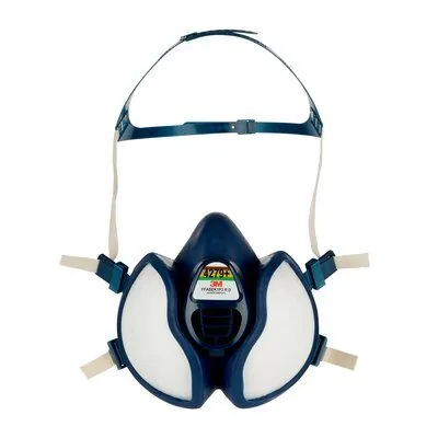 3M Farbspritzmaske 4279 ABEK, FFP3 - Maskentyp: Halbmaske - Grösse: Standard - Schutzklasse: FFABEK1P3RD - Detailfarbe: Weiss