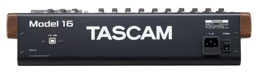 Tascam MODEL 16 audio mixer 16 channels 20 - 30000 Hz Black, Gold, Wood