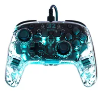 Turtle Beach Afterglow Clear Wired RGB Gaming Controller. Officially licensed Nintendo for Nintendo Switch 2