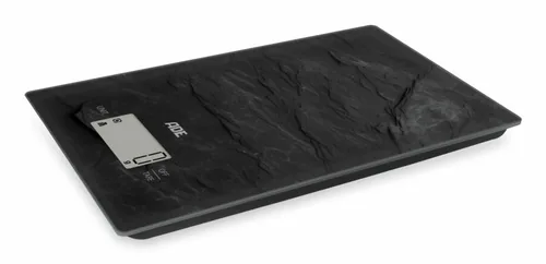 ADE Küchenwaage Julia Schiefer - Bedienungsart: Elektronisch - Messschritte: 1 g - Tara-Zuwiegefunktion: Ja - Detailfarbe: Anthrazit - Gewicht Max.: 5 kg - Material: Kunststoff