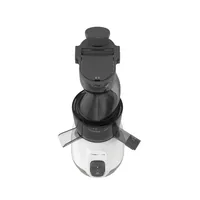 Moulinex Entsafter Ultra Juice ZU6001 - Materialtyp: Kunststoff - Material: Kunststoff - Ausstattung: Einfüllöffnung - Detailfarbe: Weiss - Grau - Gerätetyp: Entsafter - Set: Ja