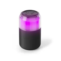 Hama Bluetooth Speaker Can 4 LED Modi 5 W Schwarz - Verbindungsmöglichkeiten: Bluetooth - USB Typ-A - Widerstandsfähigkeit: Keine Angabe - Stromversorgung: Akkubetrieb - Detailfarbe: Schwarz - Gewicht: 498 g - System-Kompatibilität: Android - iOS