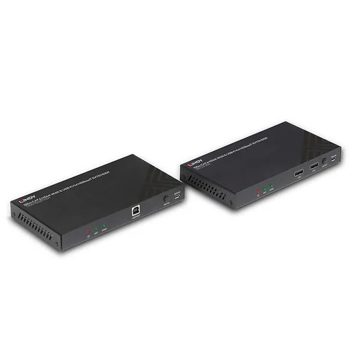 LINDY 100m Cat.6 HDMI 4K60 HDBaseT KVM Extender IRRS-232
