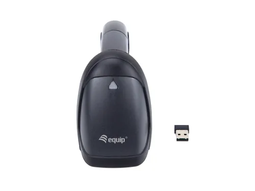 Equip 1D-Barcode Handscanner Laser Wireless Reichw. schwarz
