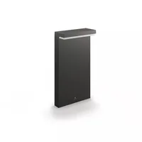 Philips Bustan UE Sockelleuchte anthrazit 2700K - Dimmbar: nicht dimmbar - Lichtfarbe: Warmweiss (WW) - Farbtemperatur Kelvin: 2700 K - Zusätzliche Ausstattung: Keine - Leuchtenfarbe: Anthrazit - Lichtausbeute: 210.5 lm/W