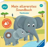 play+ Mein allererstes Soundbuch: Tierkinder - Thema: Bilderbuch - Musik - Sprache: Deutsch - Altersempfehlung ab: 12 Monaten - Einband: Pappe - Anzahl Seiten: 12 - Altersgruppe: Kleinkinder