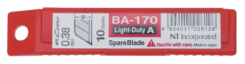 NT Cutter BA-170 lame rétractable pour couteau 10 pièce(s)