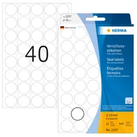 HERMA Verschlussetik. transp. 19 mm extrem haftend 640 St.