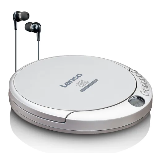 Lenco CD-201 CD player Silver Portable CD player