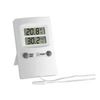 TFA Dostmann Thermometer Digital, Weiss - Detailfarbe: Weiss - Anwendungsbereich: Temperaturmessung - Typ: Thermometer