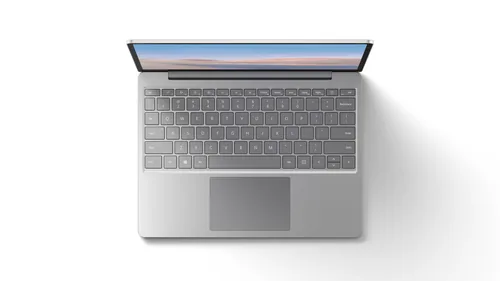 Microsoft Surface Laptop Go Intel® Core™ i5 i5-1035G1 31.6 cm (12.4) Touchscreen 8 GB LPDDR4x-SDRAM 256 GB SSD Wi-Fi 6 (802.11ax) Windows 10 Pro Platinum US Layout