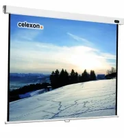 Celexon Rollo-Leinwand Pro 160x160cm 1:1 - Leinwandtyp: Rollo-Leinwand - Bildbreite: 155 cm - Bildhöhe: 155 cm - Format: 1:1 - Gewicht: 7.5 kg - Fernbedienung: Nein